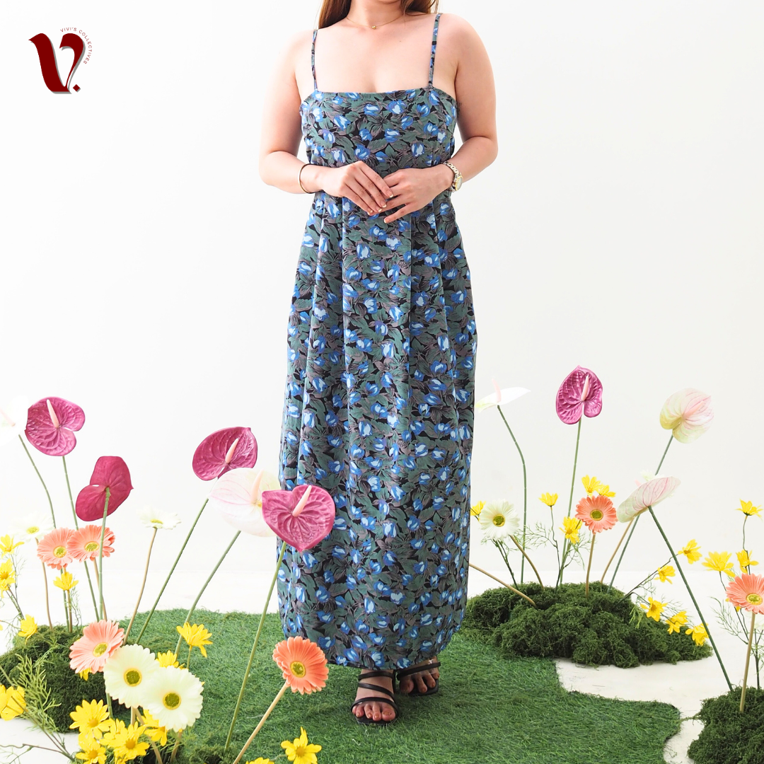 Serenity Premium Midi Dress