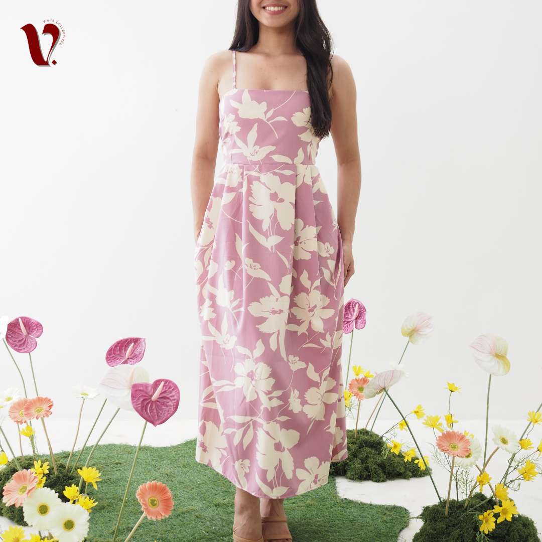 Serenity Premium Midi Dress