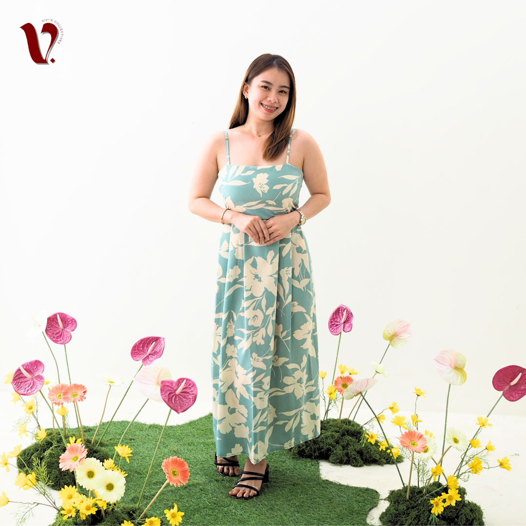 Serenity Premium Midi Dress