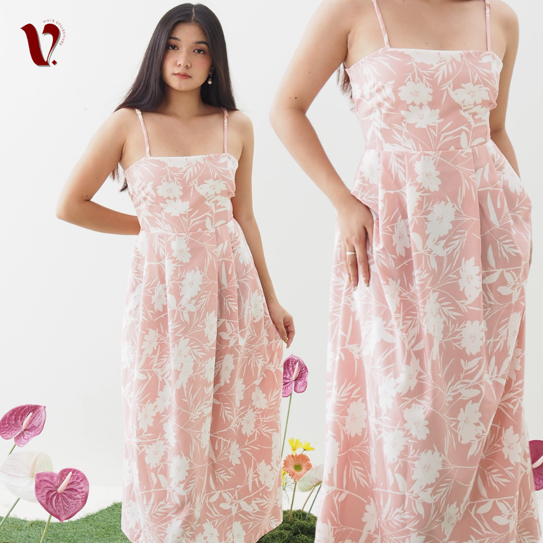 Serenity Premium Midi Dress