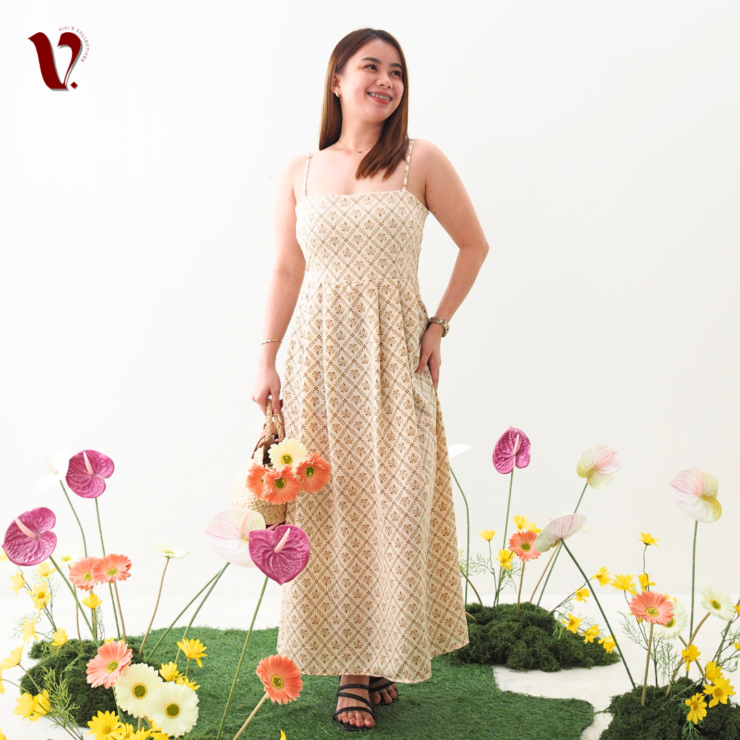 Serenity Premium Midi Dress