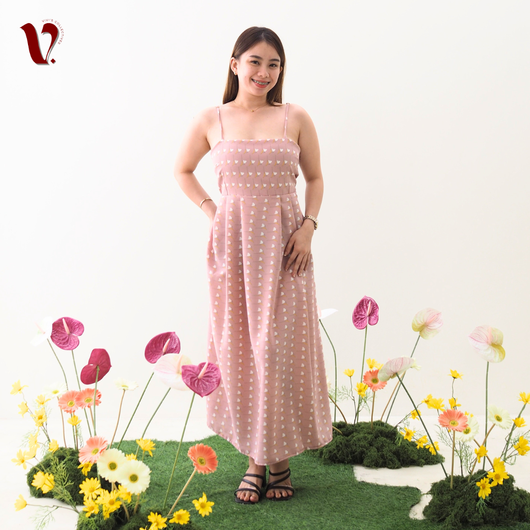 Serenity Premium Midi Dress