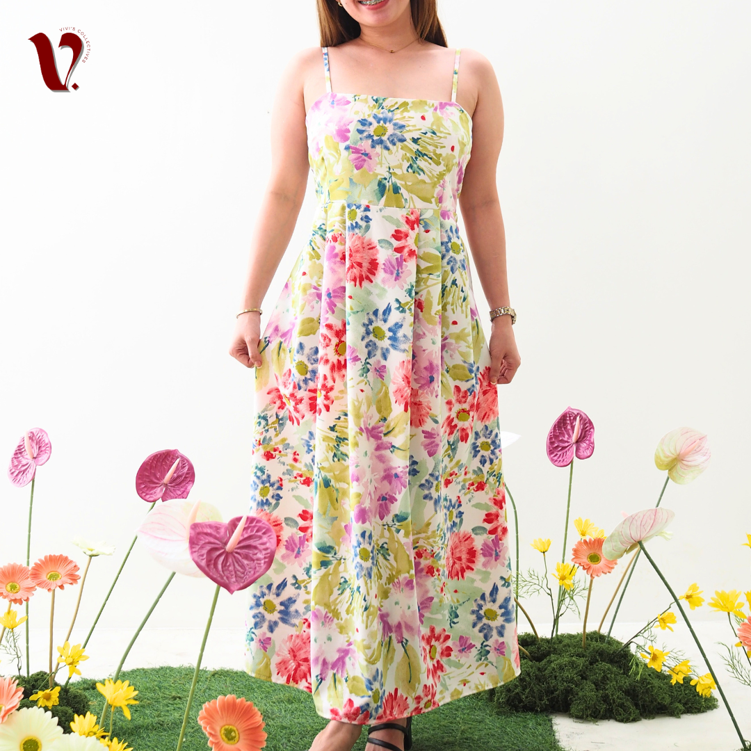 Serenity Premium Midi Dress