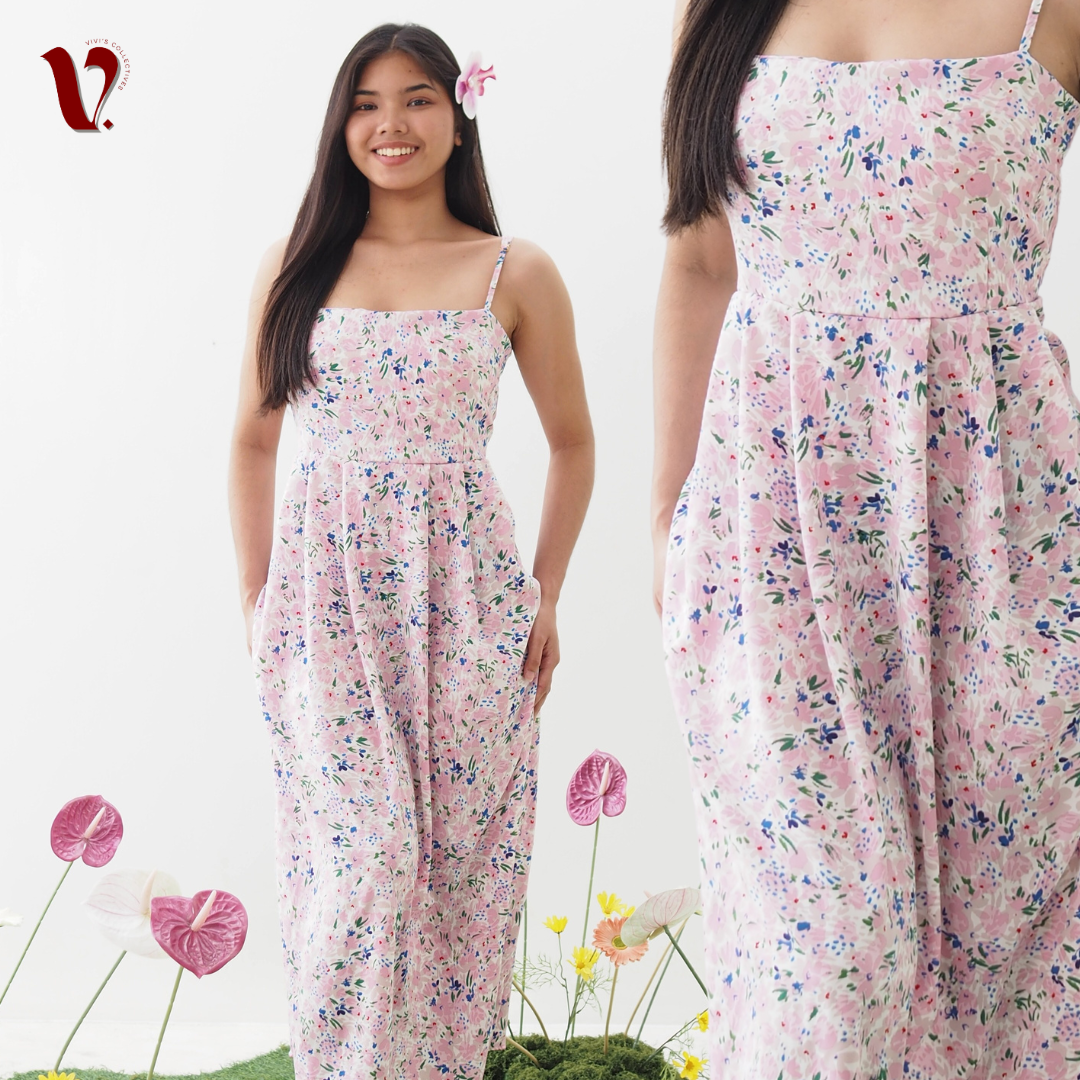 Serenity Premium Midi Dress