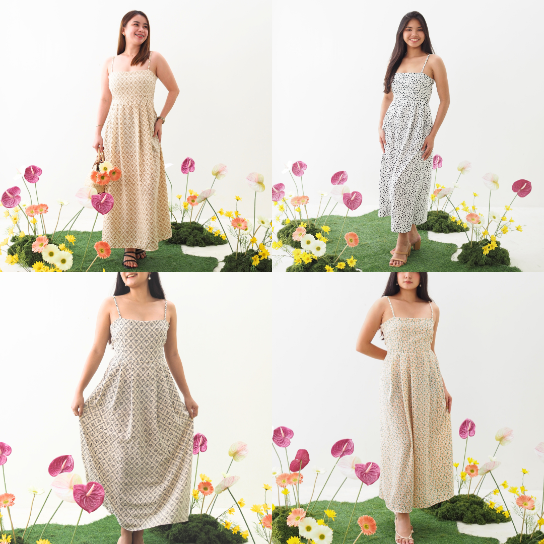 Serenity Premium Midi Dress