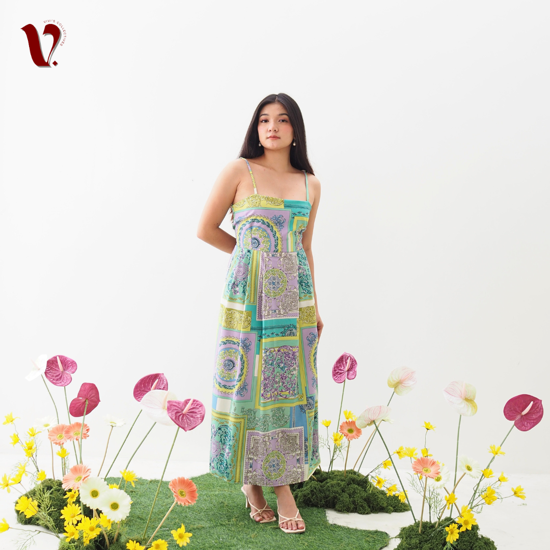 Serenity Premium Midi Dress