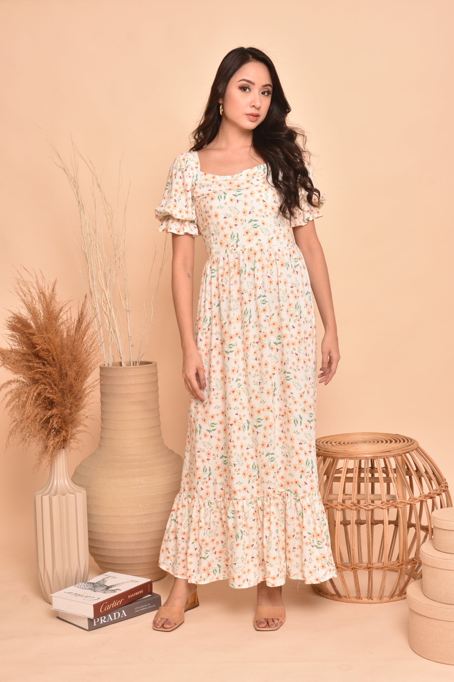 Sabrina Printed Maxi Dress