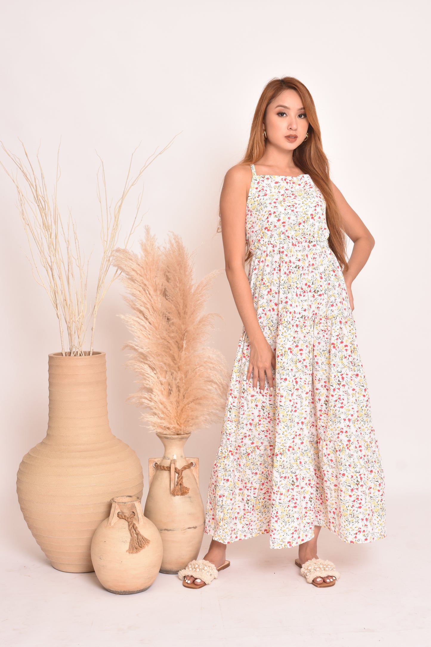 Serafina Floral Maxi Dress