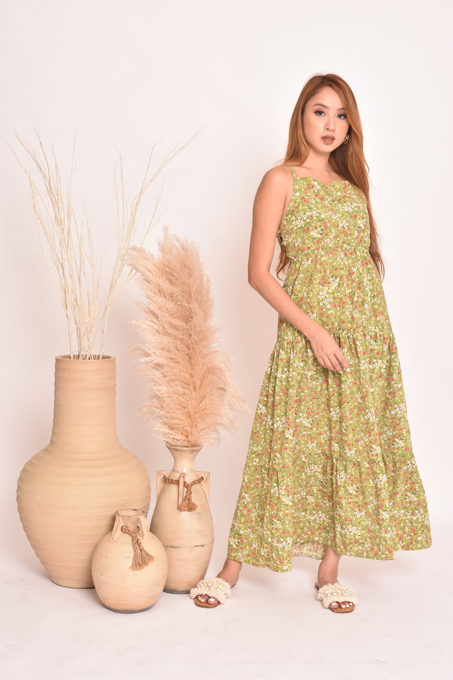 Serafina Floral Maxi Dress