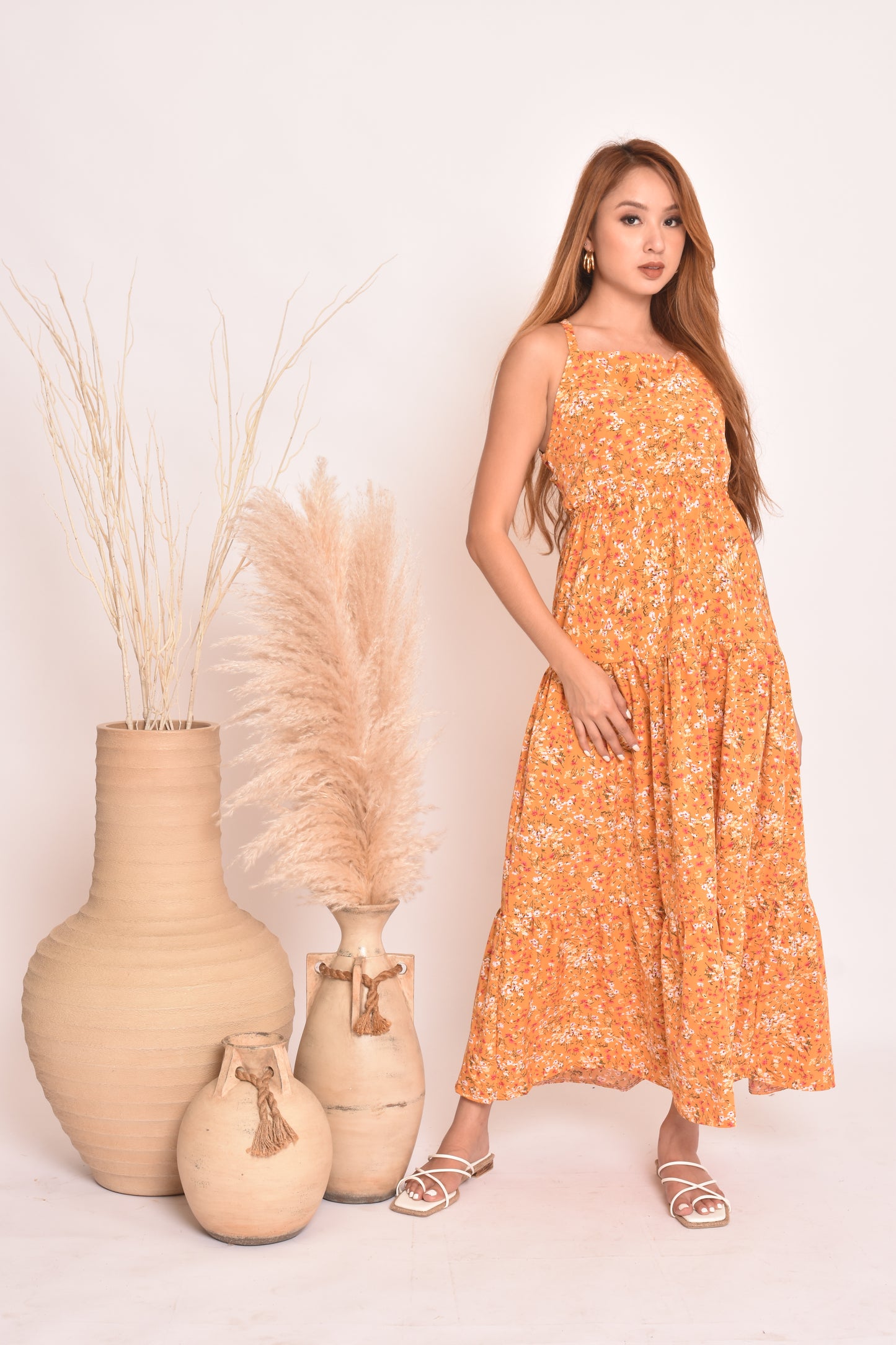 Serafina Floral Maxi Dress