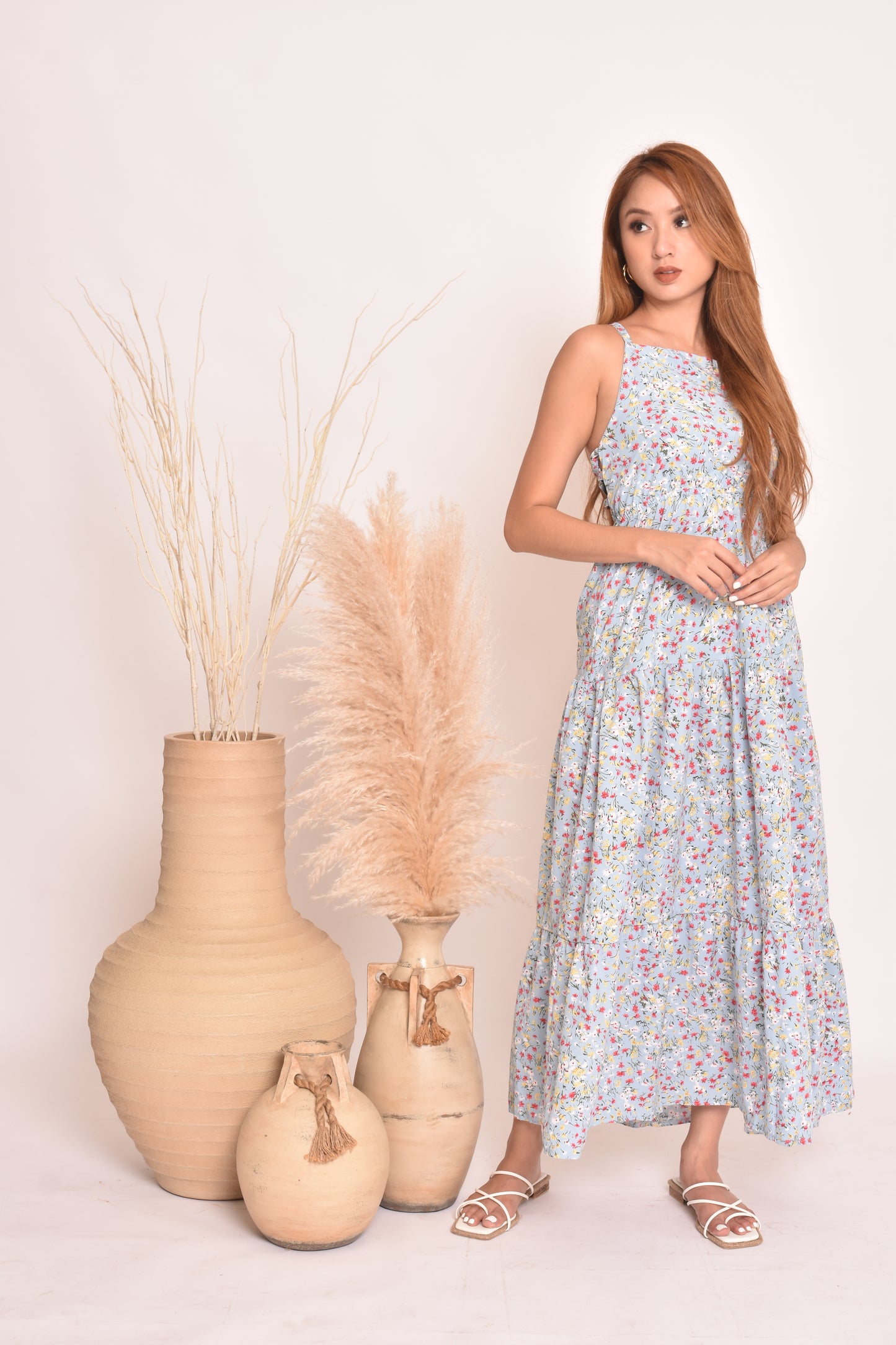 Serafina Floral Maxi Dress