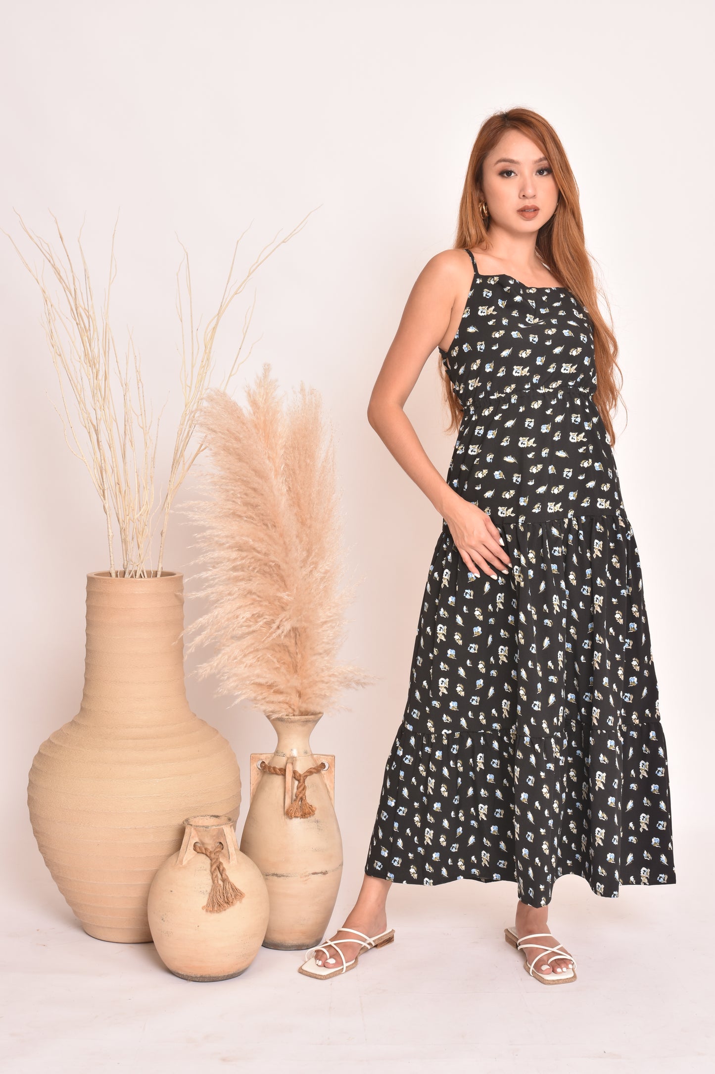 Serafina Floral Maxi Dress