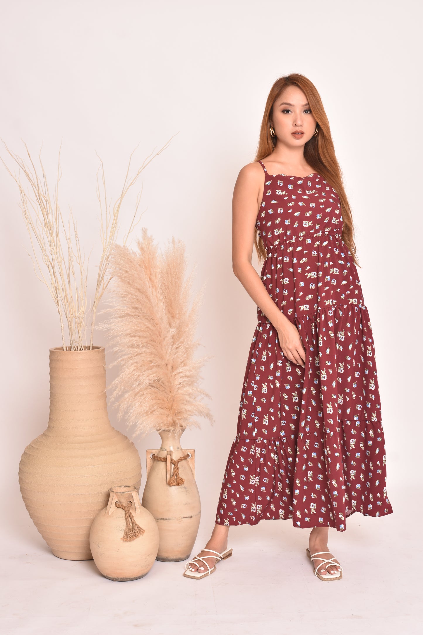 Serafina Floral Maxi Dress