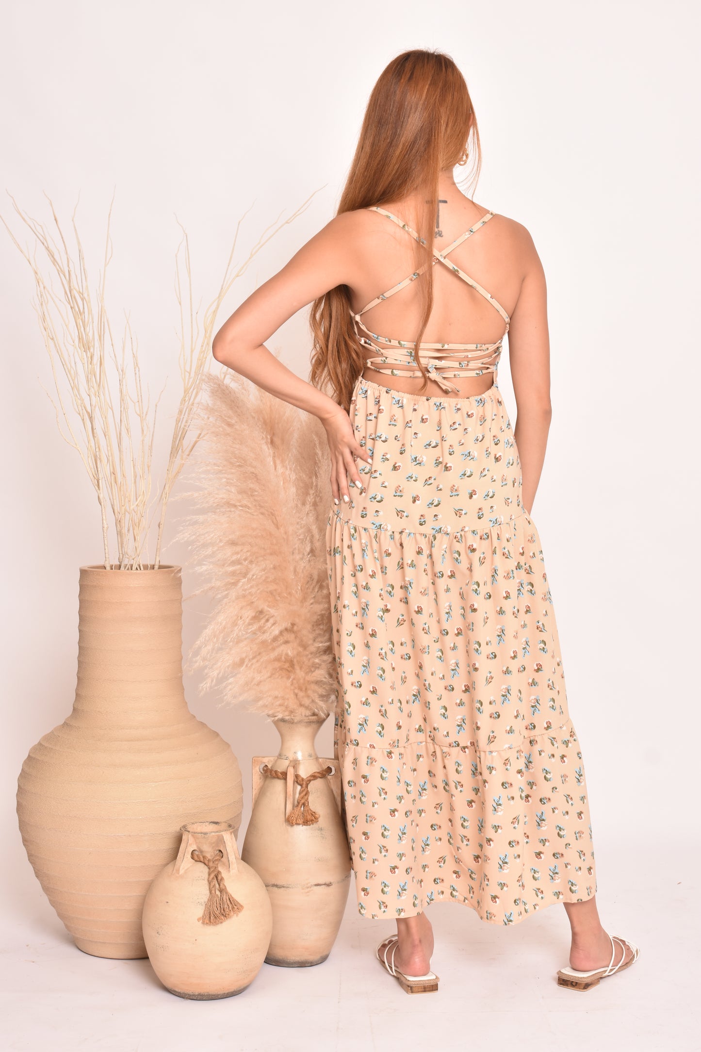 Serafina Floral Maxi Dress