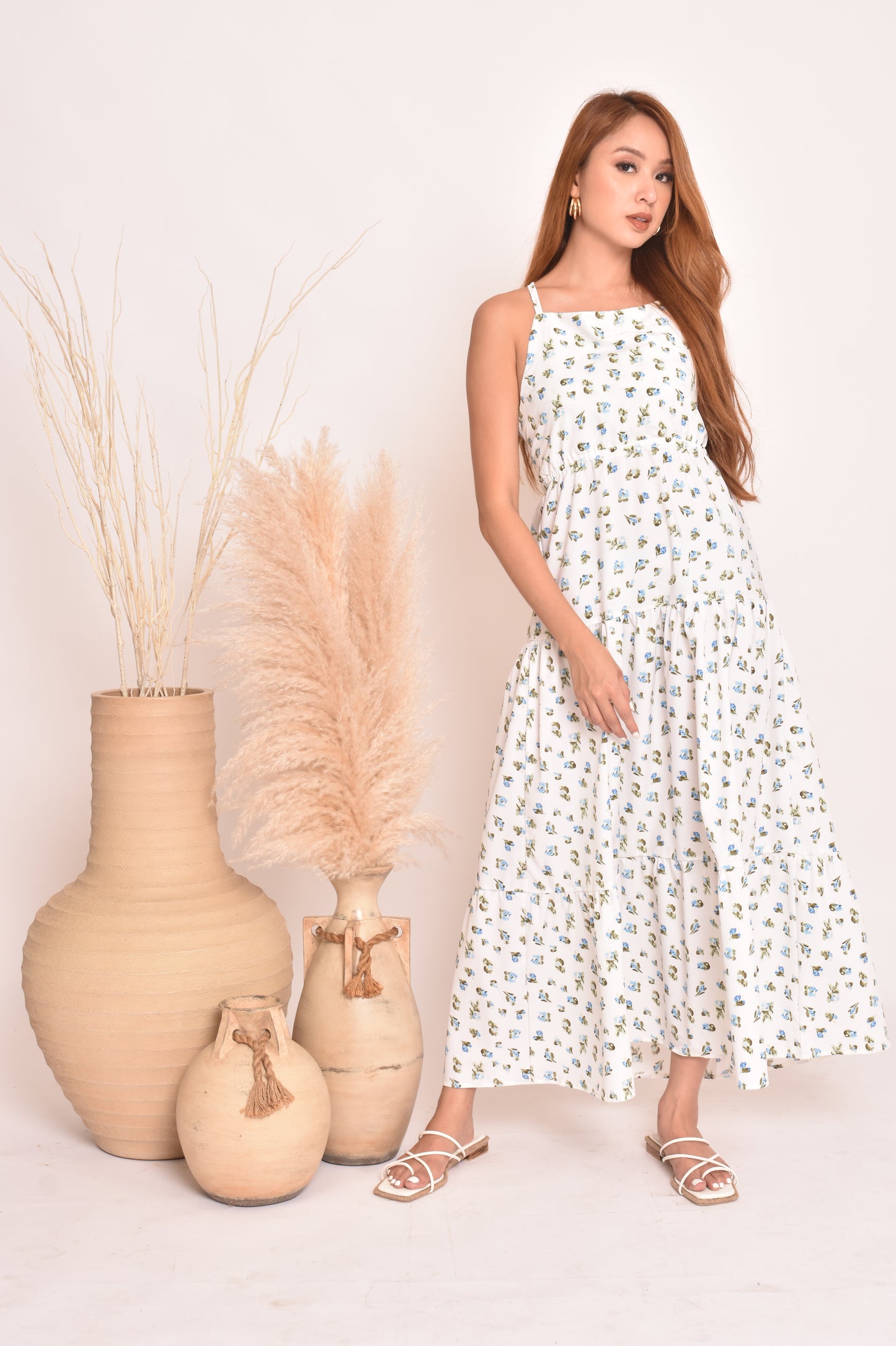 Serafina Floral Maxi Dress