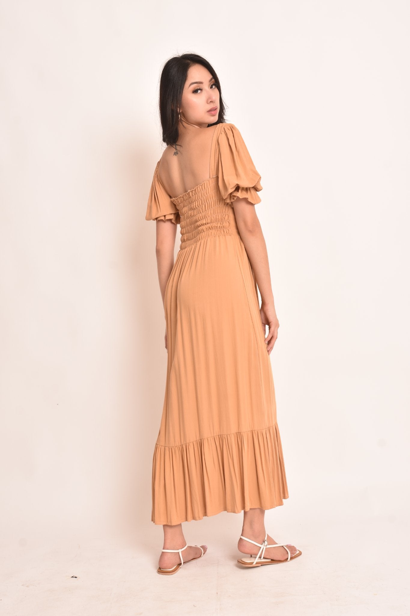 Sabrina Plain Maxi Dress