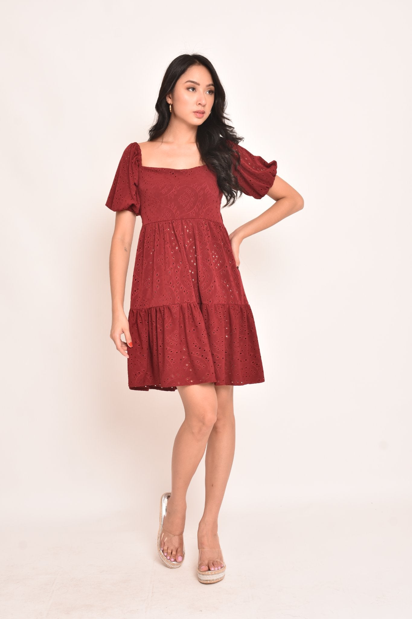 Scarlette Midi Dress Eyelet