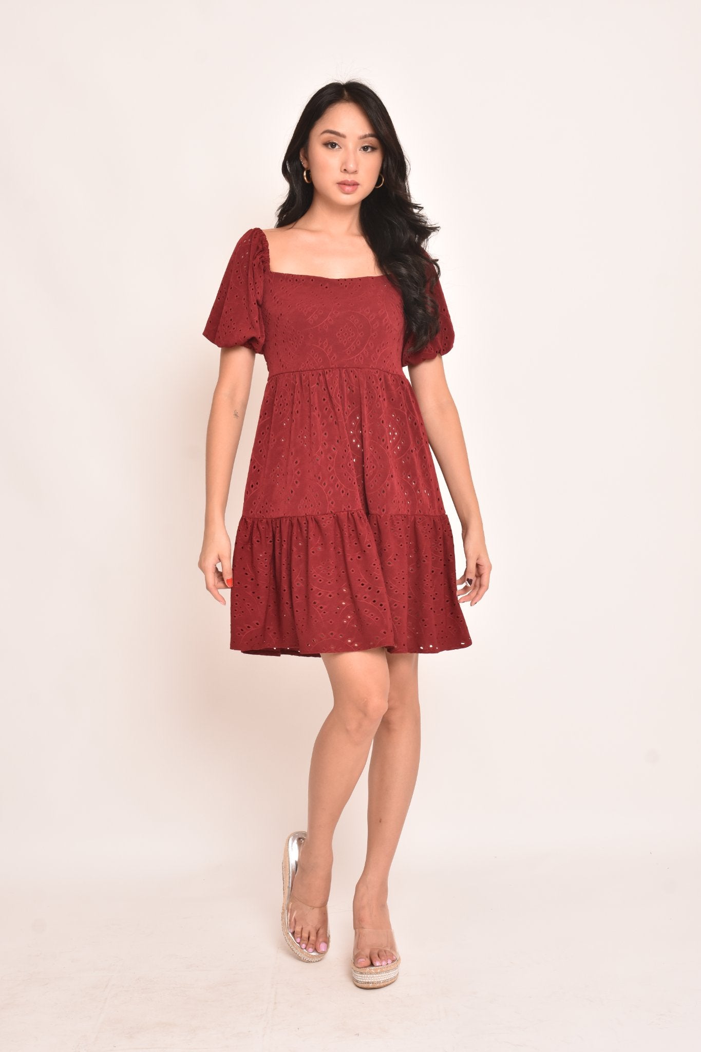 Scarlette Midi Dress Eyelet