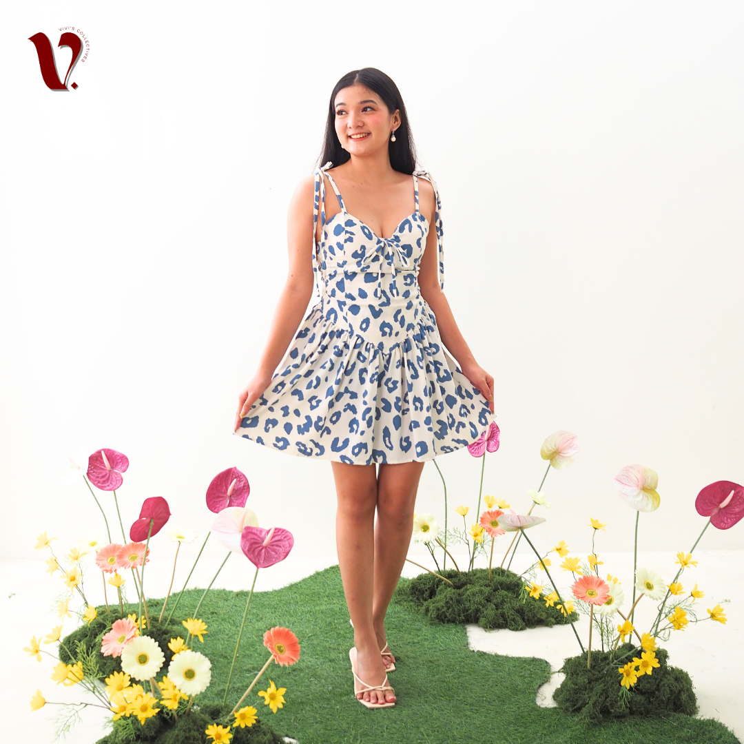 Miranda Animal Premium Mini Dress