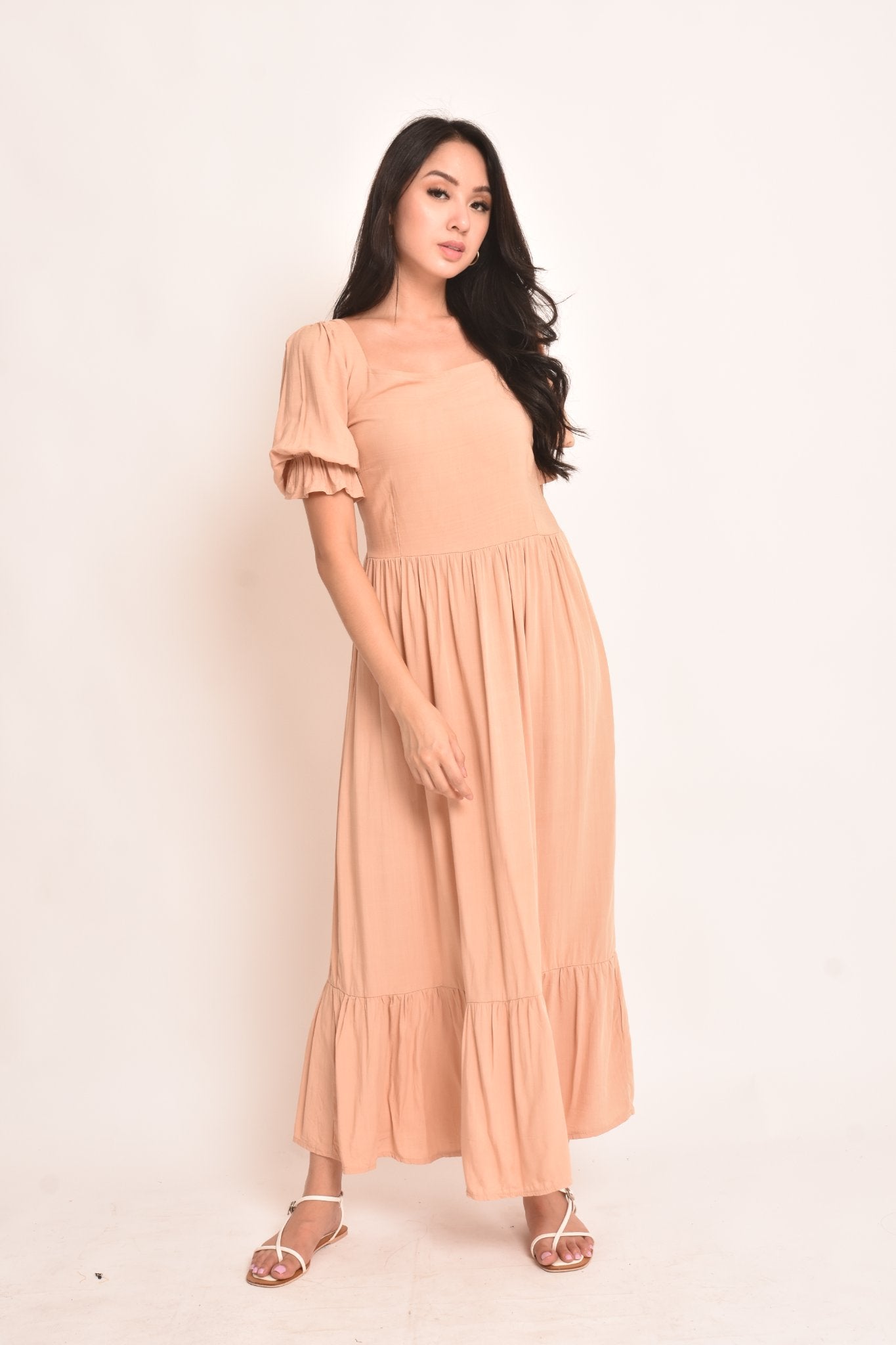 Sabrina Plain Maxi Dress