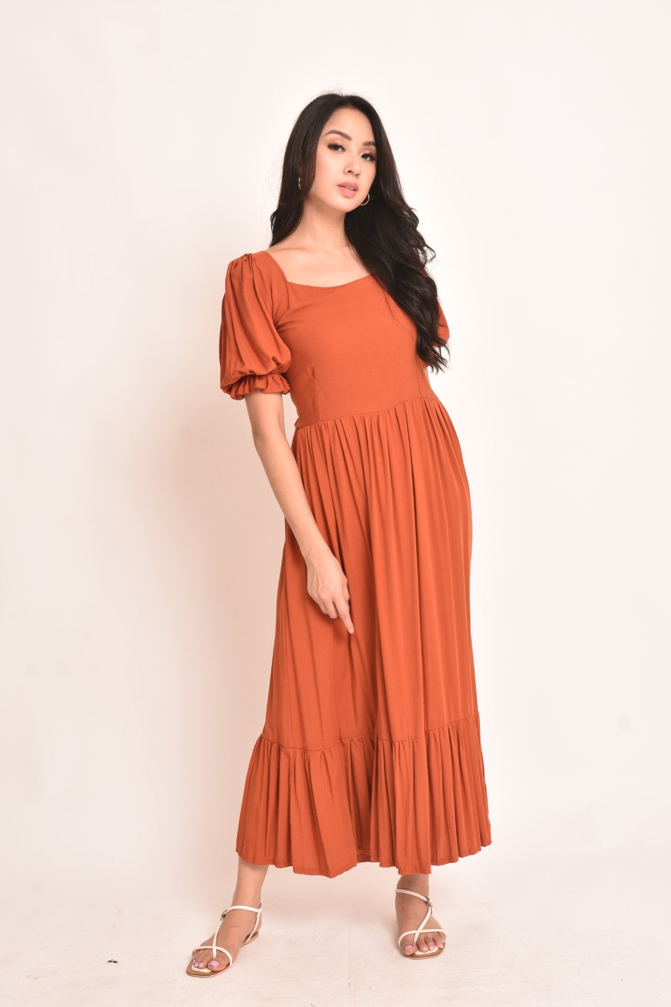 Sabrina Plain Maxi Dress