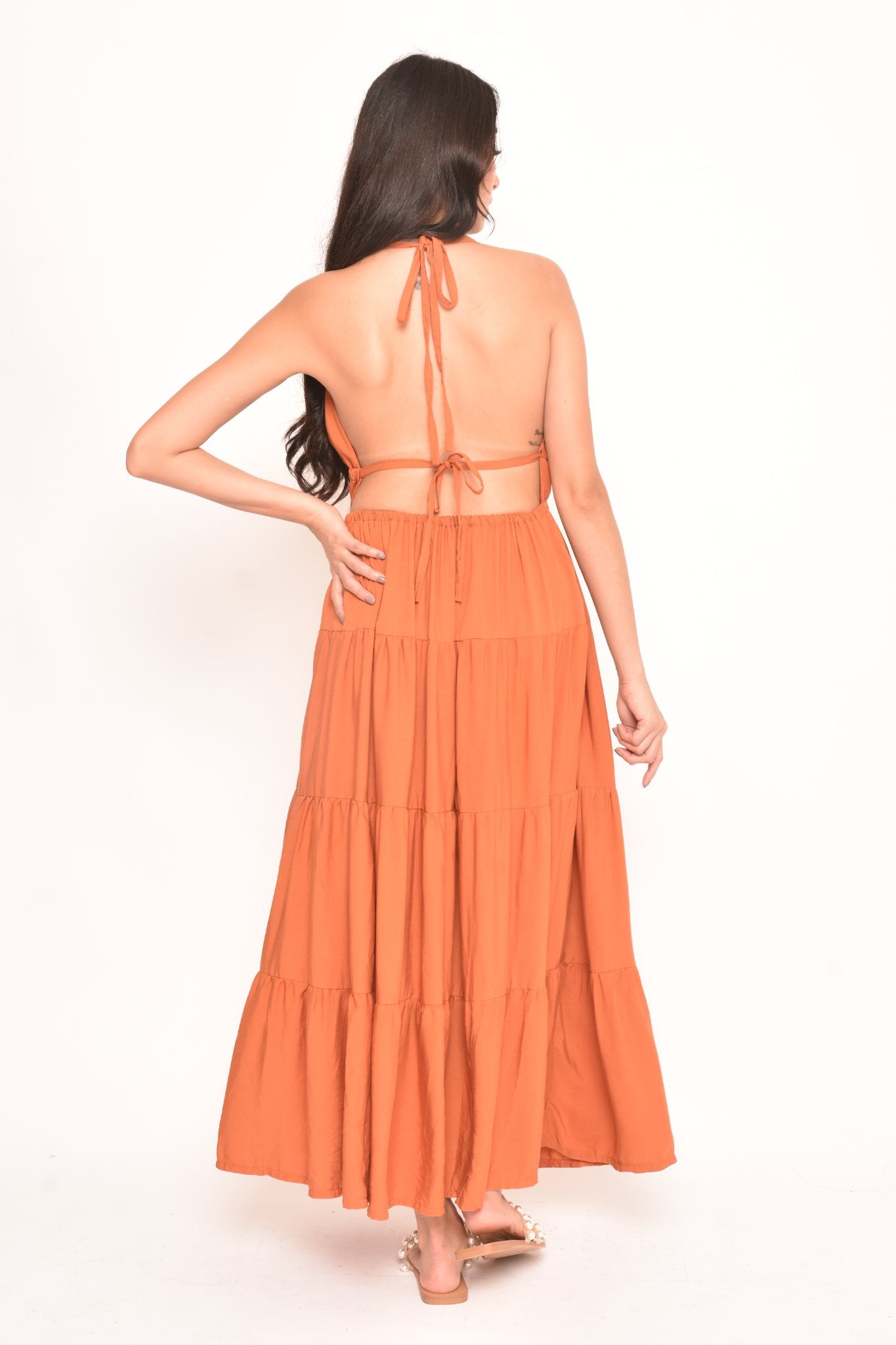 Savannah Plain Maxi Dress