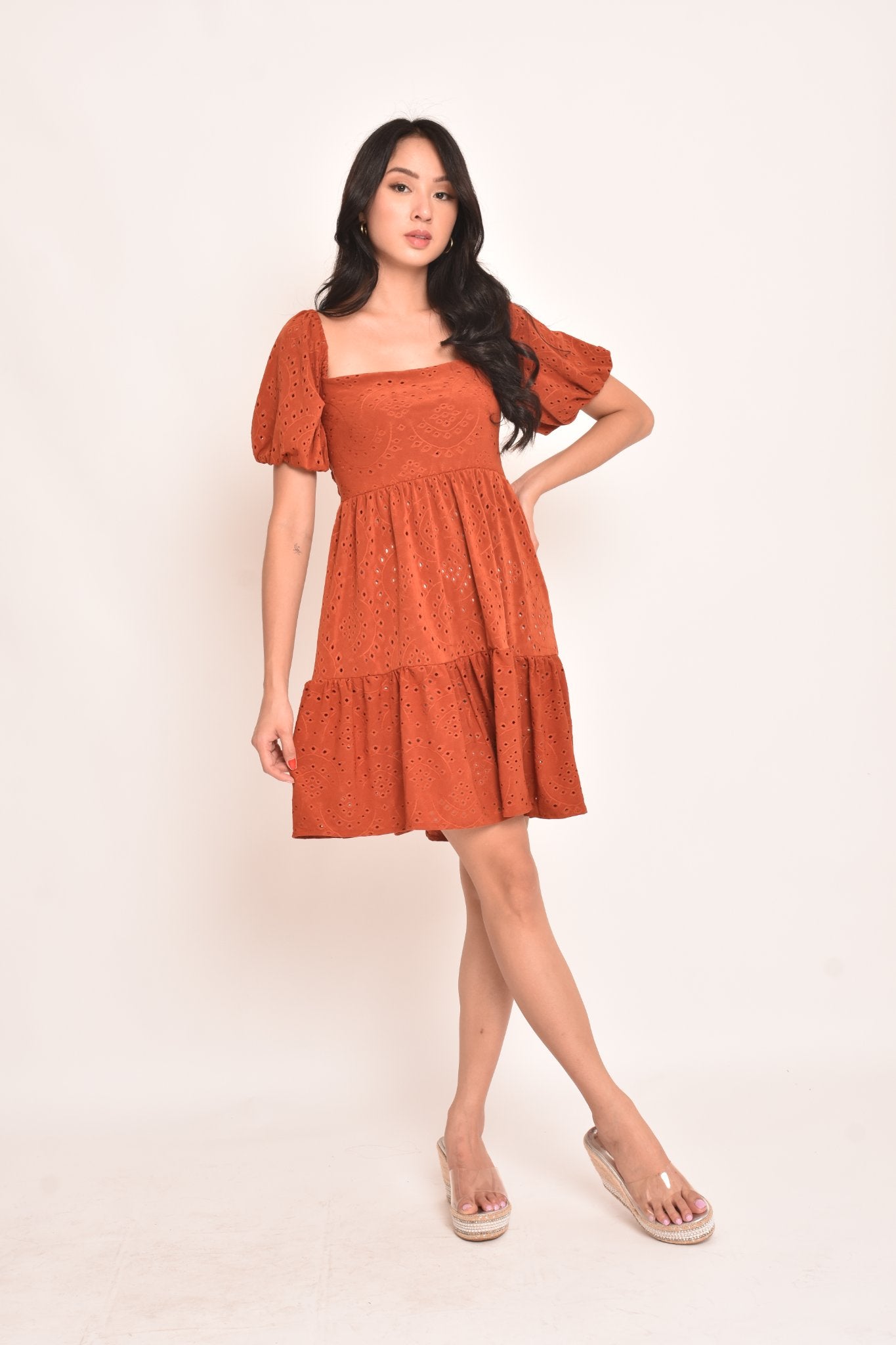 Scarlette Midi Dress Eyelet