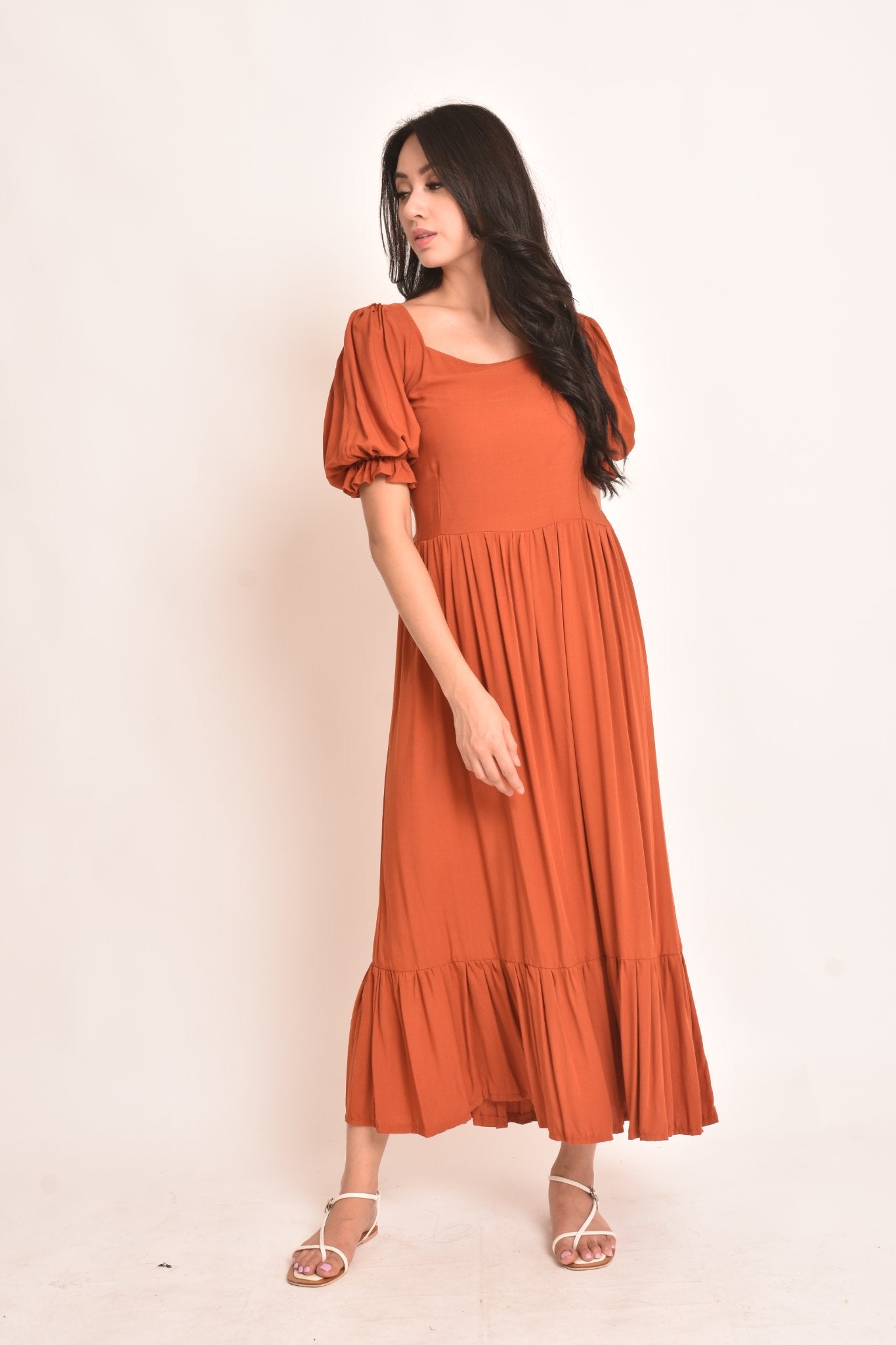 Sabrina Plain Maxi Dress