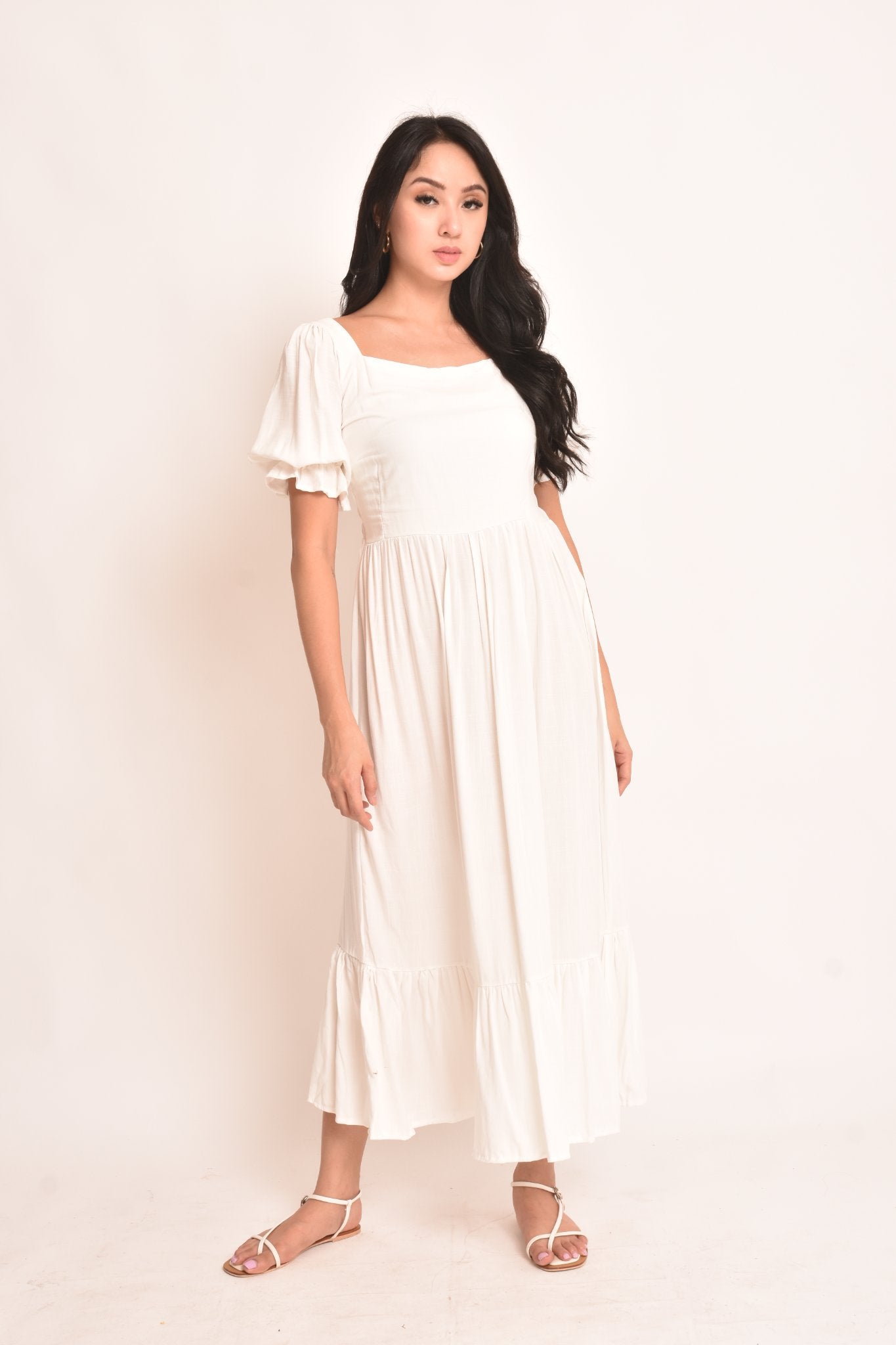 Sabrina Plain Maxi Dress