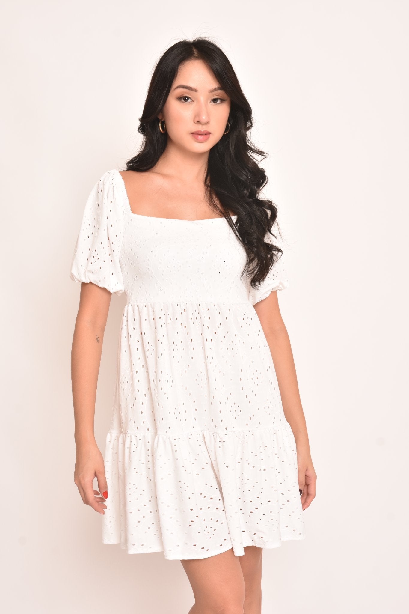 Scarlette Midi Dress Eyelet