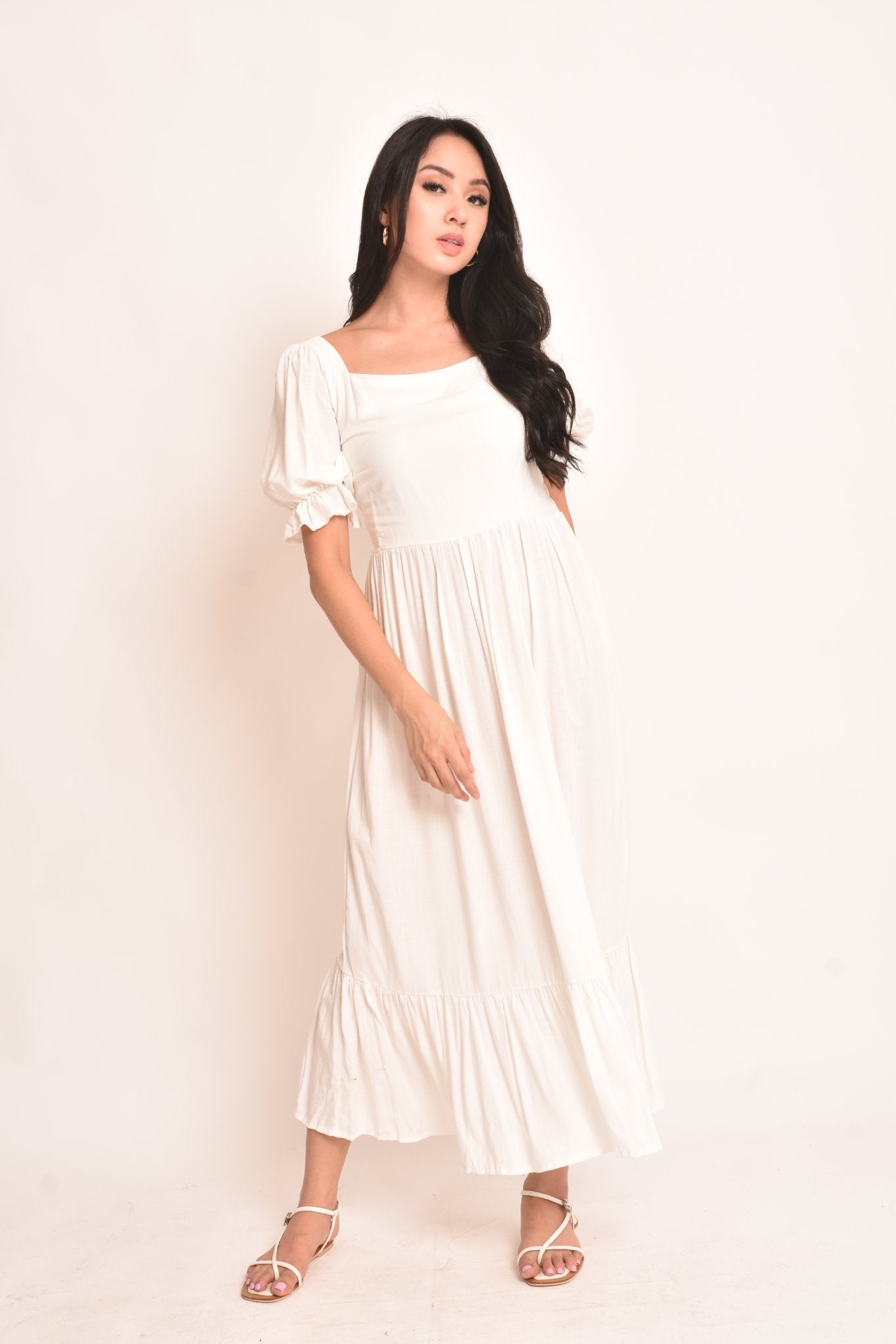 Sabrina Plain Maxi Dress